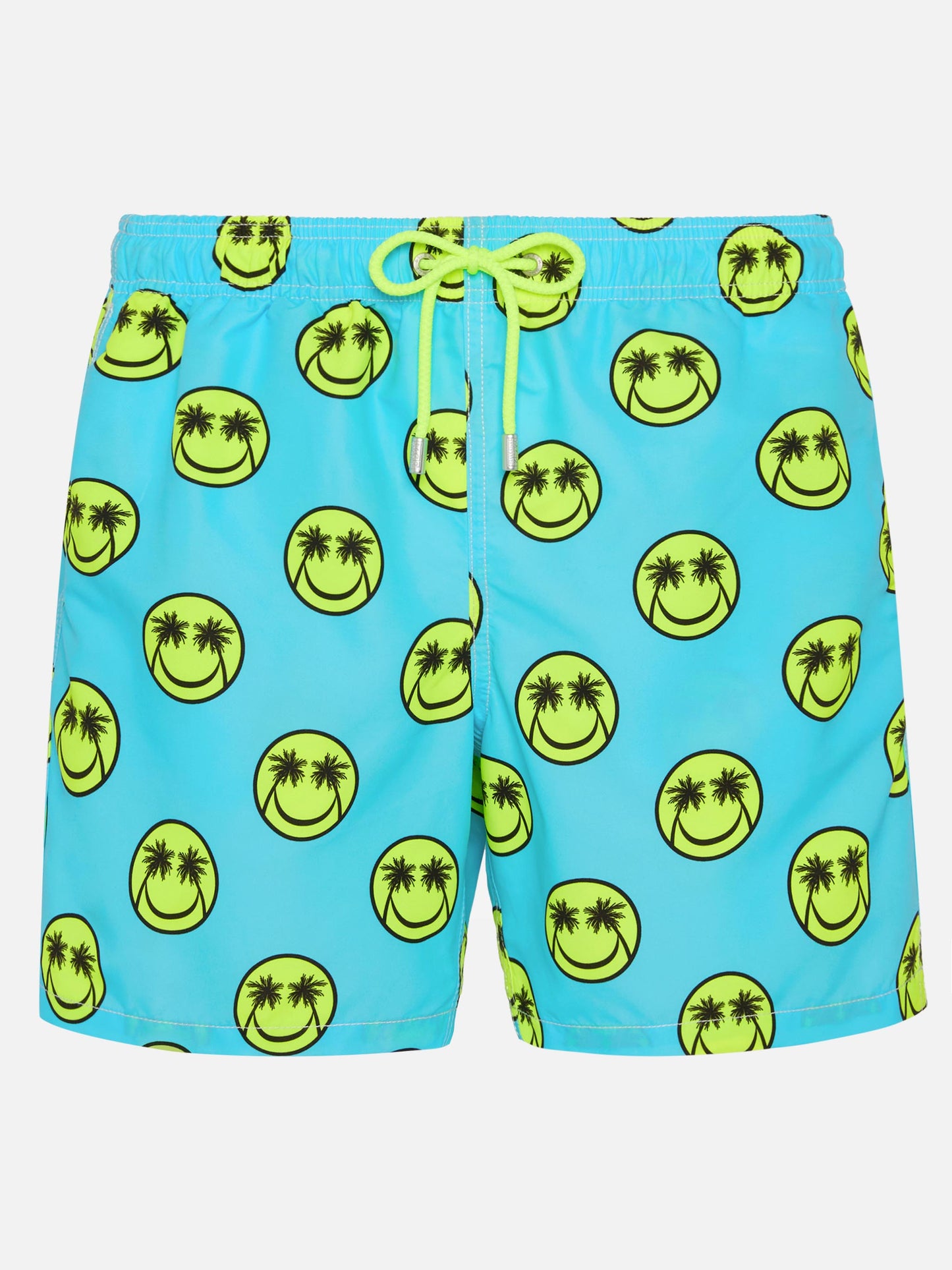 Palm smile mid-length swim shorts