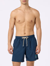 Man mid-length Gustavia swim shorts with Portofino Gin embroidery | PORTOFINO GIN SPECIAL EDITION