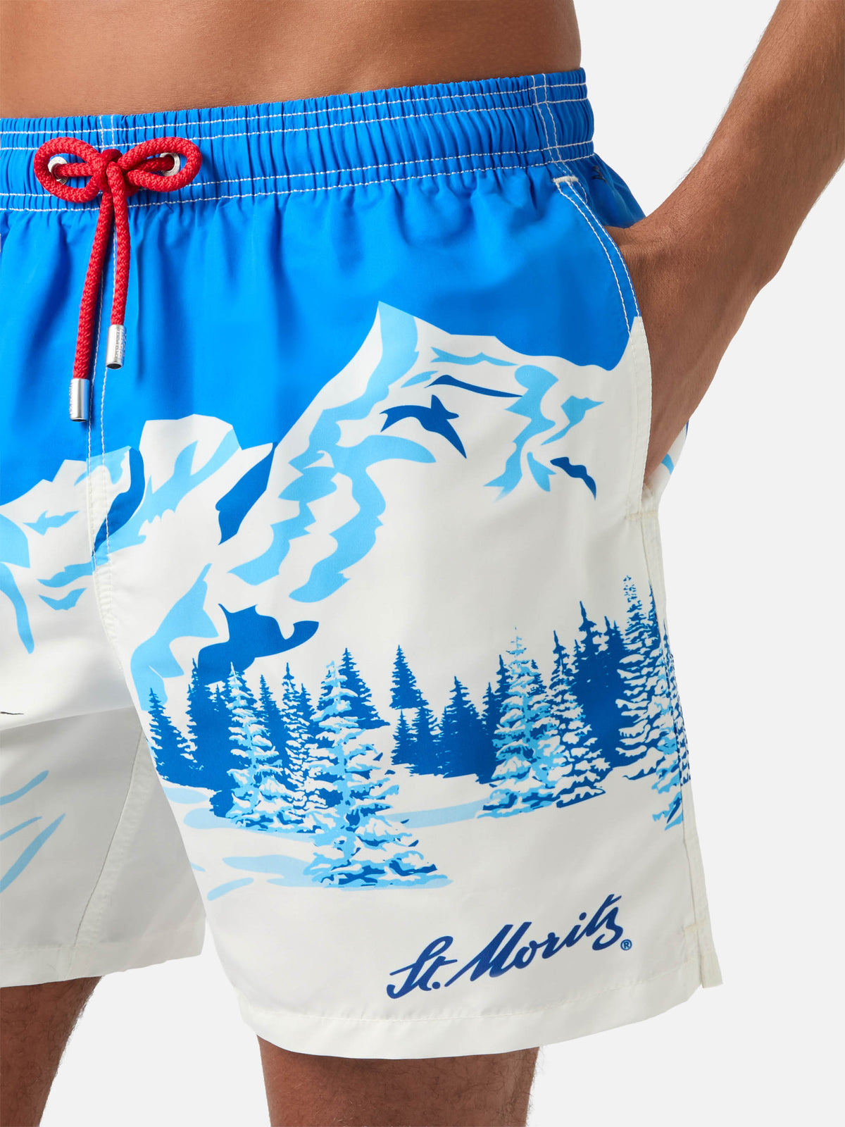 Costume da bagno Gustavia azzurro con stampa Snoopy | Special edition