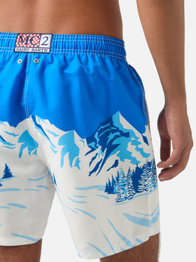 Costume da bagno Gustavia azzurro con stampa Snoopy | Special edition