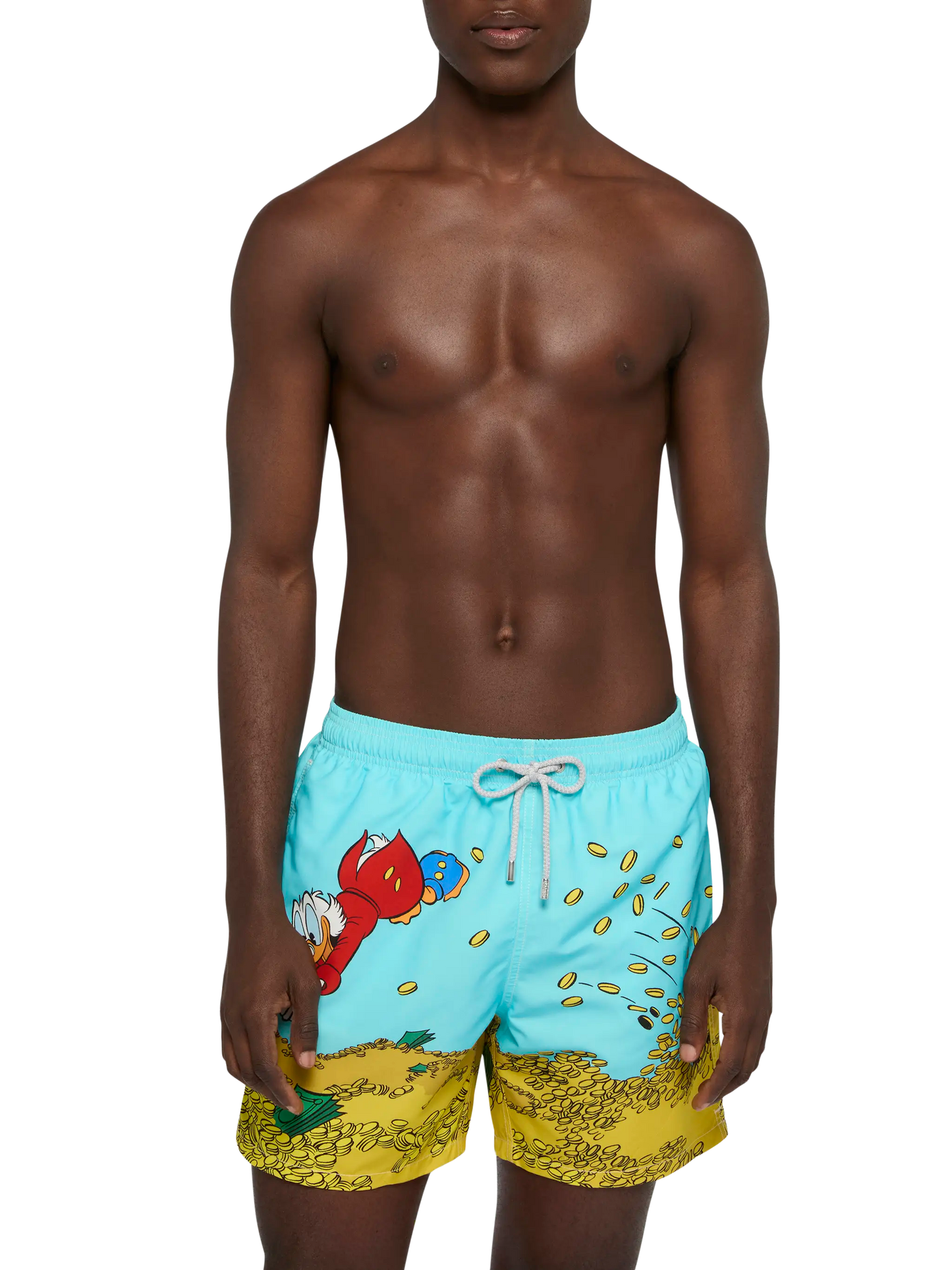 Costume mare lunghezza media Gustavia con stampa Zio Paperone | DISNEY® SPECIAL EDITION