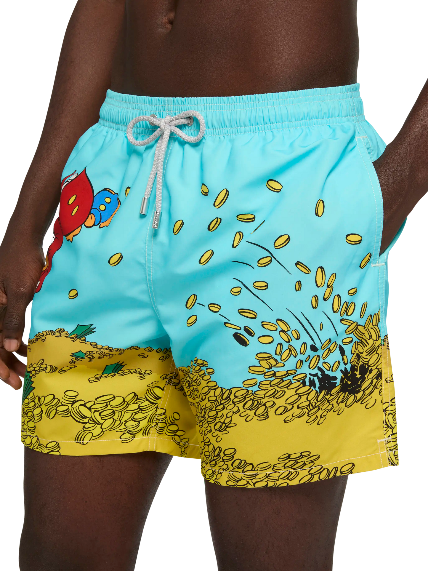Costume mare lunghezza media Gustavia con stampa Zio Paperone | DISNEY® SPECIAL EDITION