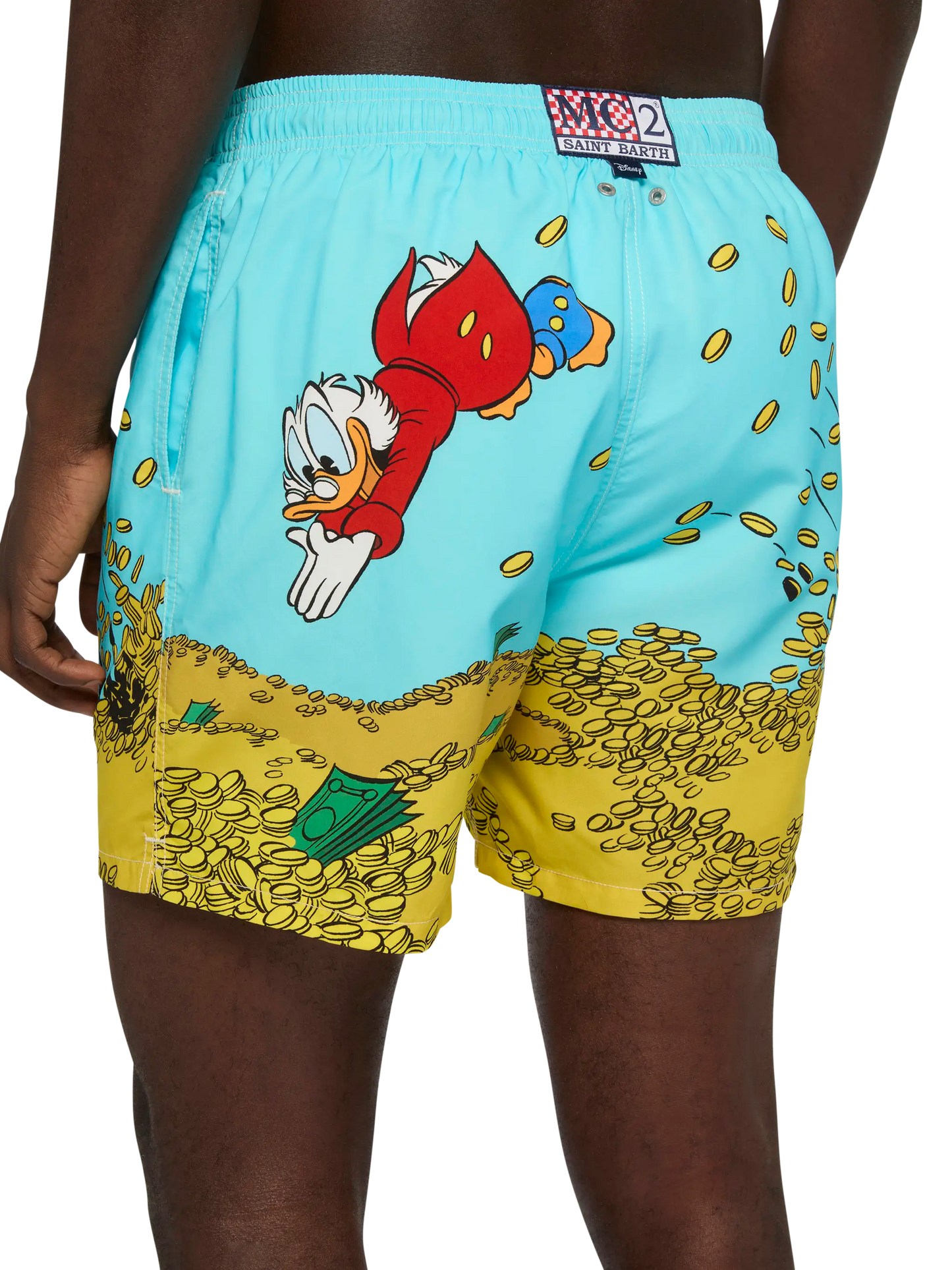 Costume mare lunghezza media Gustavia con stampa Zio Paperone | DISNEY® SPECIAL EDITION