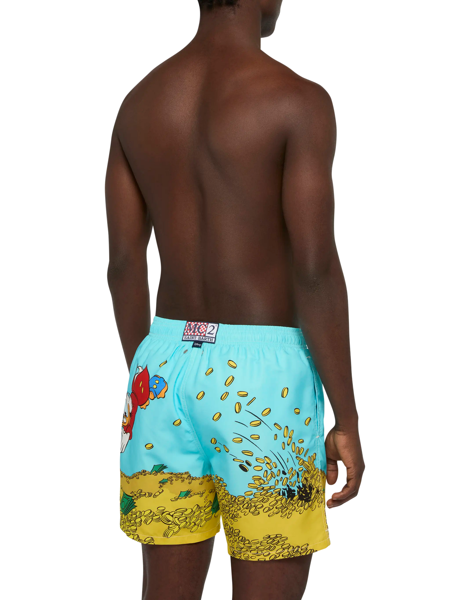 Costume mare lunghezza media Gustavia con stampa Zio Paperone | DISNEY® SPECIAL EDITION