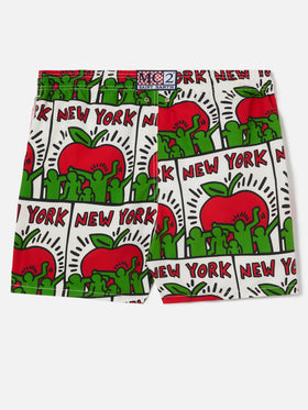 Costume Gustavia con stampa piazzata Keith Haring NY | Special Edition