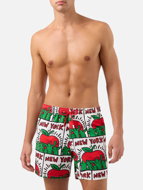 Costume Gustavia con stampa piazzata Keith Haring NY | Special Edition