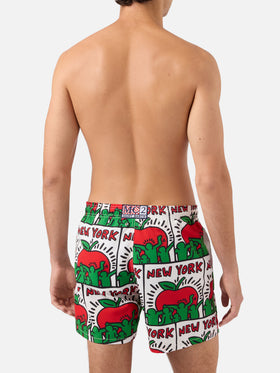 Costume Gustavia con stampa piazzata Keith Haring NY | Special Edition