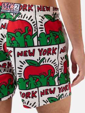 Costume Gustavia con stampa piazzata Keith Haring NY | Special Edition