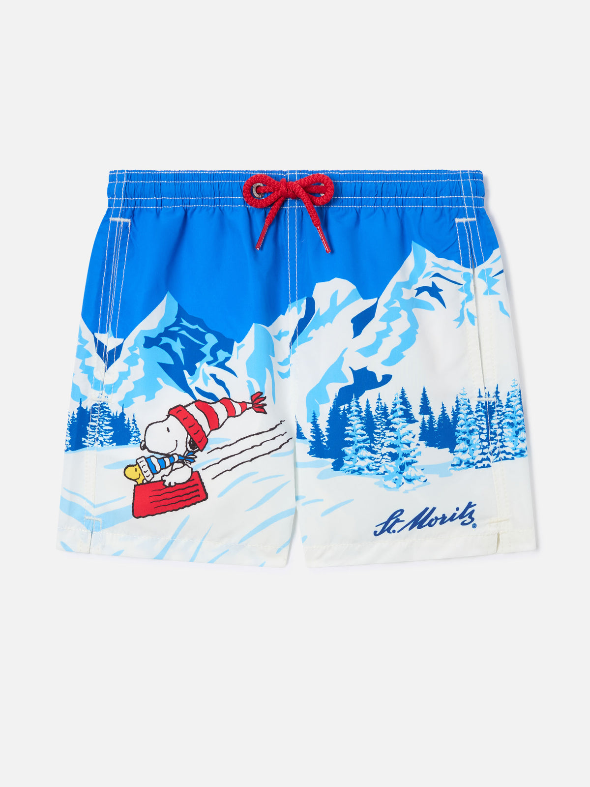 Costume Haiti azzurro con stampa Snoopy | Special edition