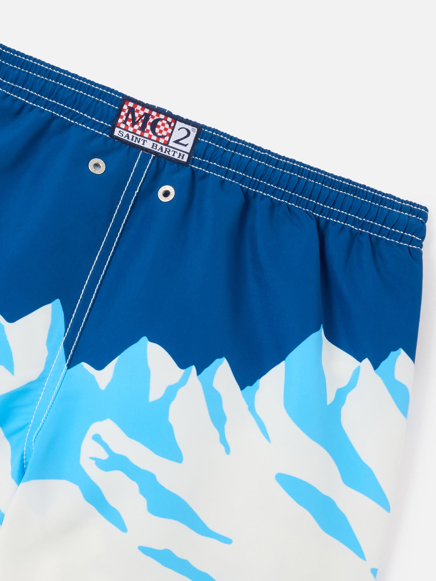 Haiti Badeshorts mit Bergprint und Snoopy | Special Edition 