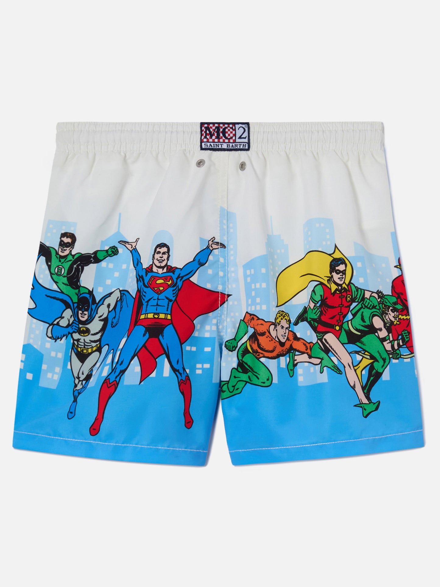 Haiti swim shorts Marvel Super Friends with placed print | Special Edition