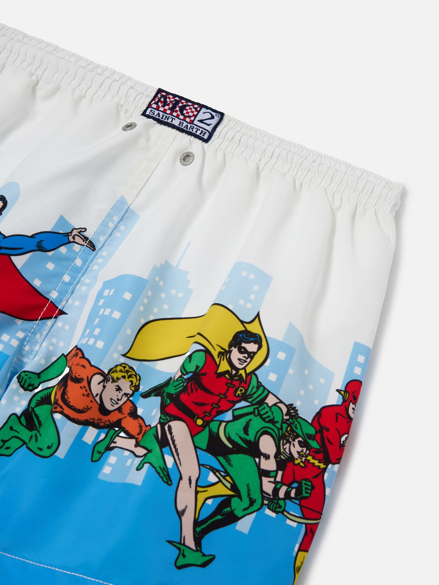 Haiti swim shorts Marvel Super Friends with placed print | Special Edition
