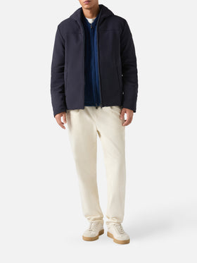 Piumino Hamilton blu navy