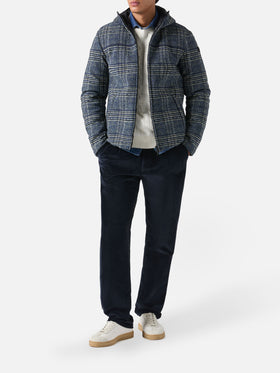 Piumino Hamilton con stampa Principe di Galles