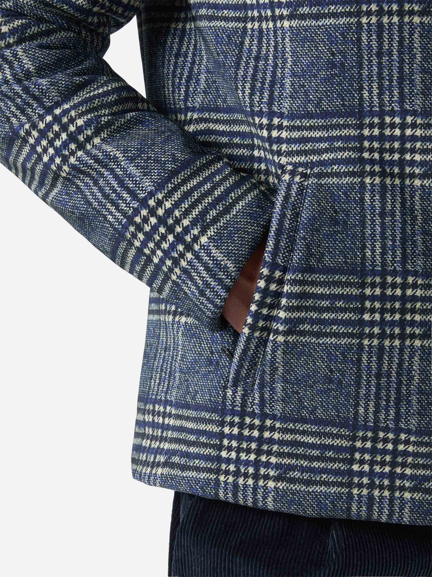 Piumino Hamilton con stampa Principe di Galles