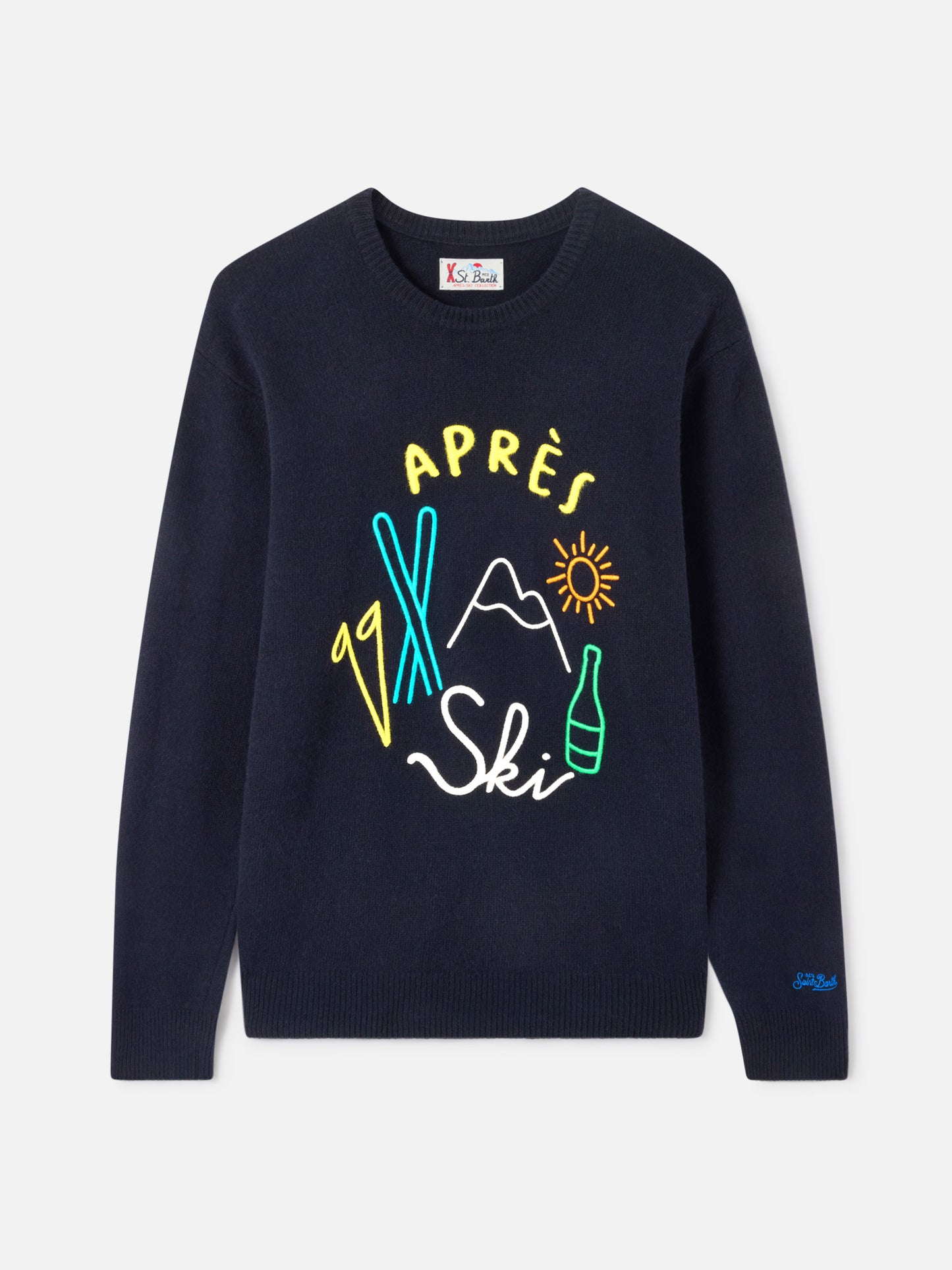 Maglione girocollo Heron con ricamo Apres Ski