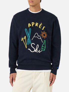Maglione girocollo Heron con ricamo Apres Ski