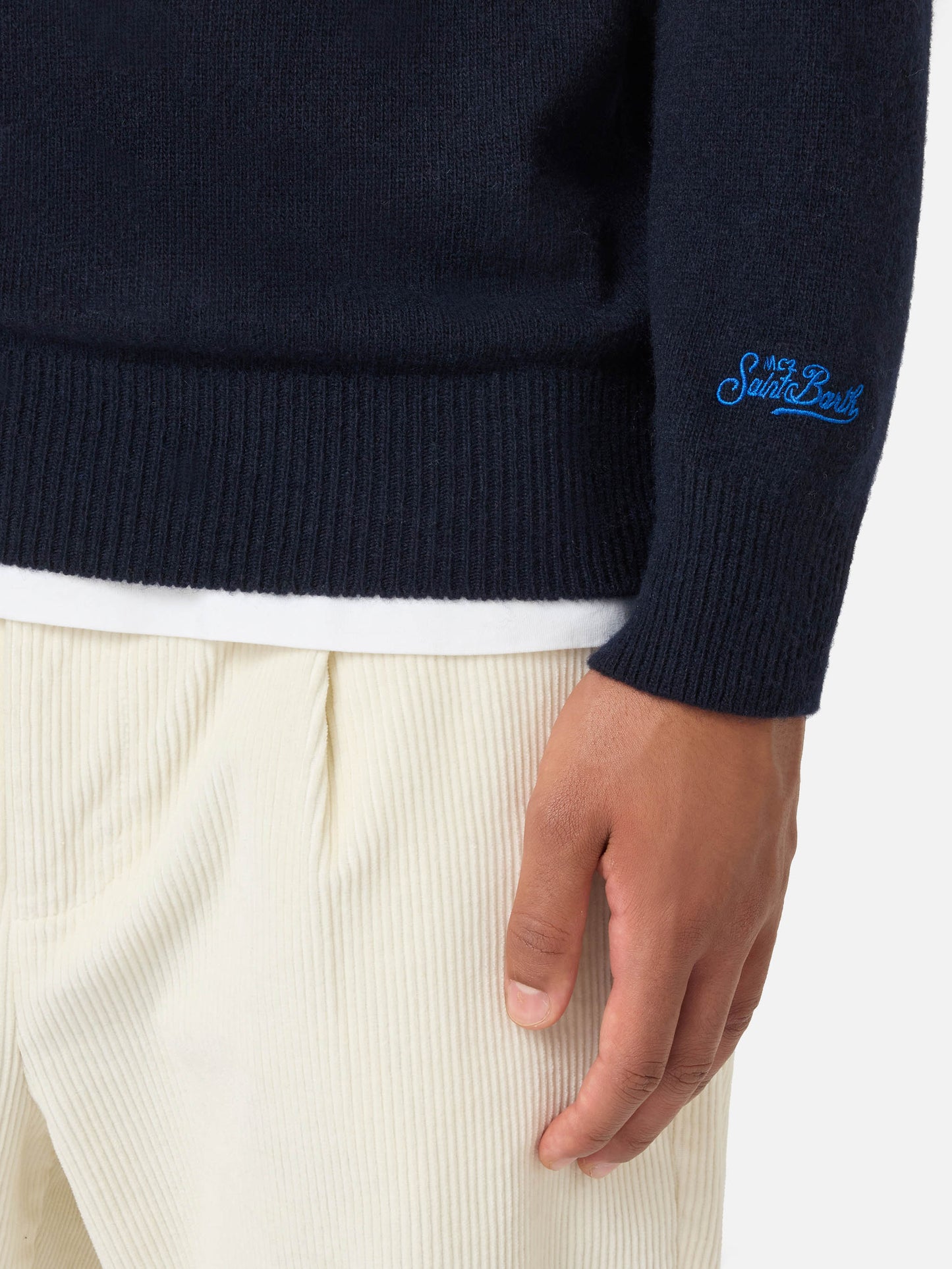 Maglione girocollo Heron con ricamo Apres Ski