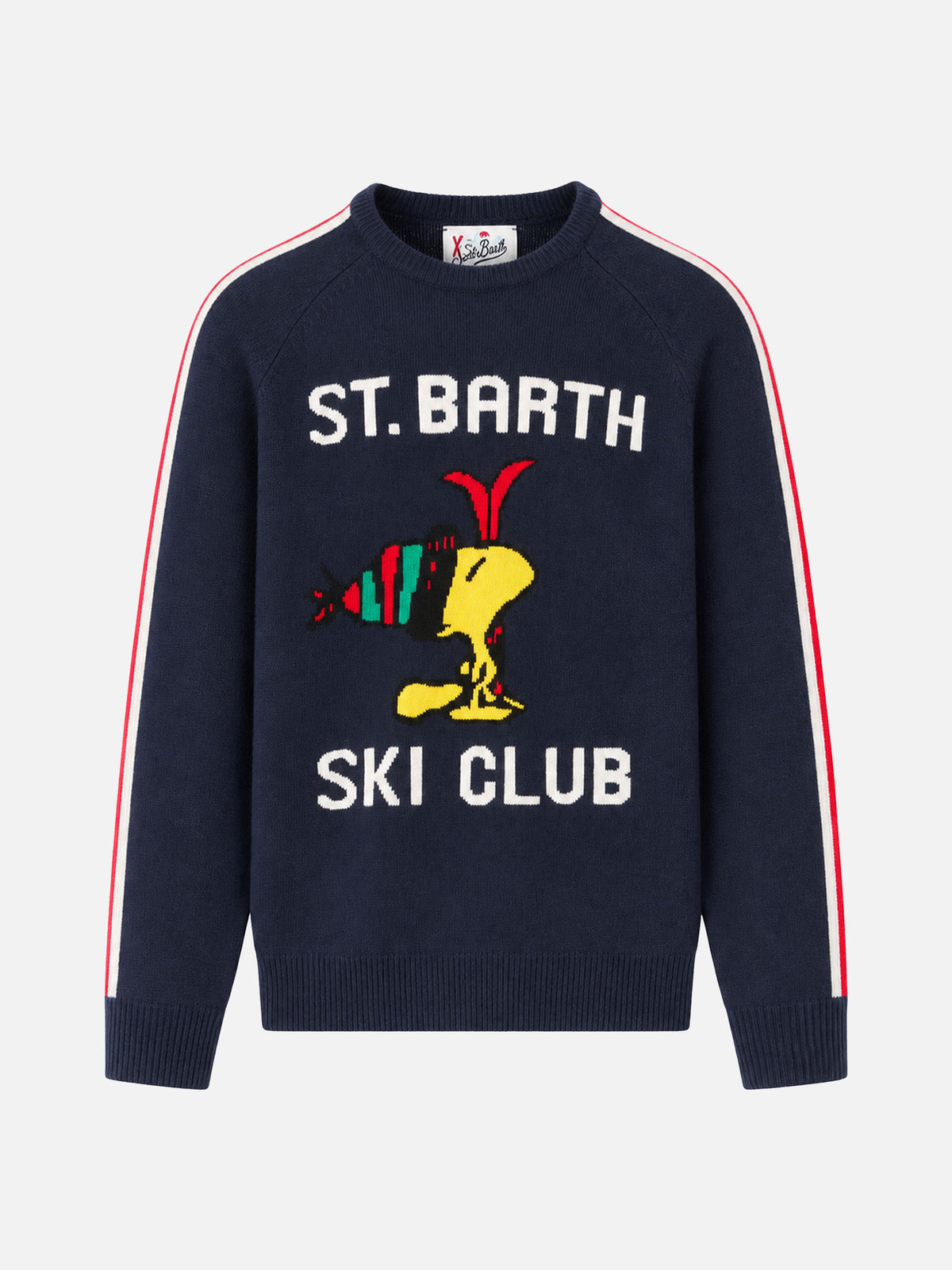 Maglione girocollo Heron con jacquard Woodstock | PEANUTS™ SPECIAL EDITION