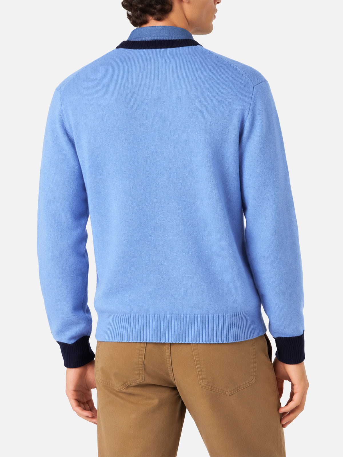Pull à col rond avec broderie Tequila à gogo 
