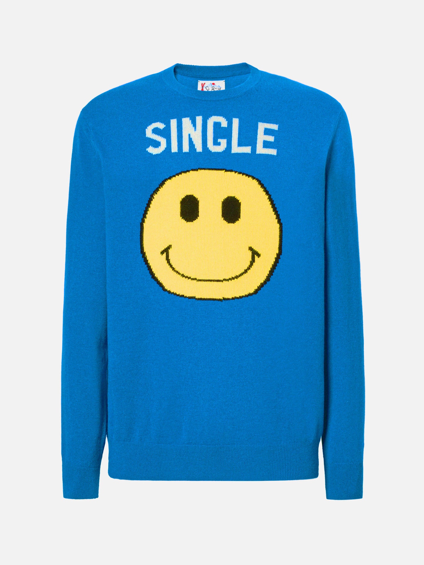 Girocollo Heron verde con jacquard Single