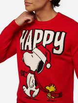 Sweater Heron with Snoopy jacquard | SNOOPY PEANUTS® SPECIAL EDITION