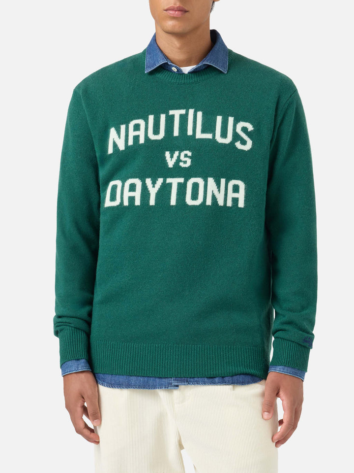Heron grüner Nautilus Daytona Pullover 