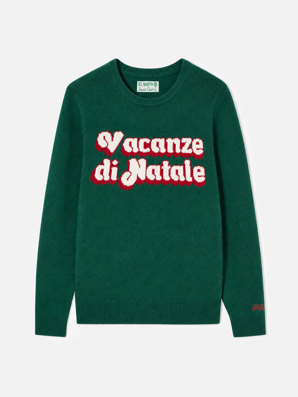 Jersey de cuello redondo Heron con jacquard Vacanze di Natale | VACANZE DI NATALE SPECIAL EDITION 
