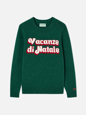 Jersey de cuello redondo Heron con jacquard Vacanze di Natale | VACANZE DI NATALE SPECIAL EDITION 