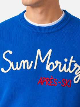 Pull Heron bluette St. Moritz Après Ski 