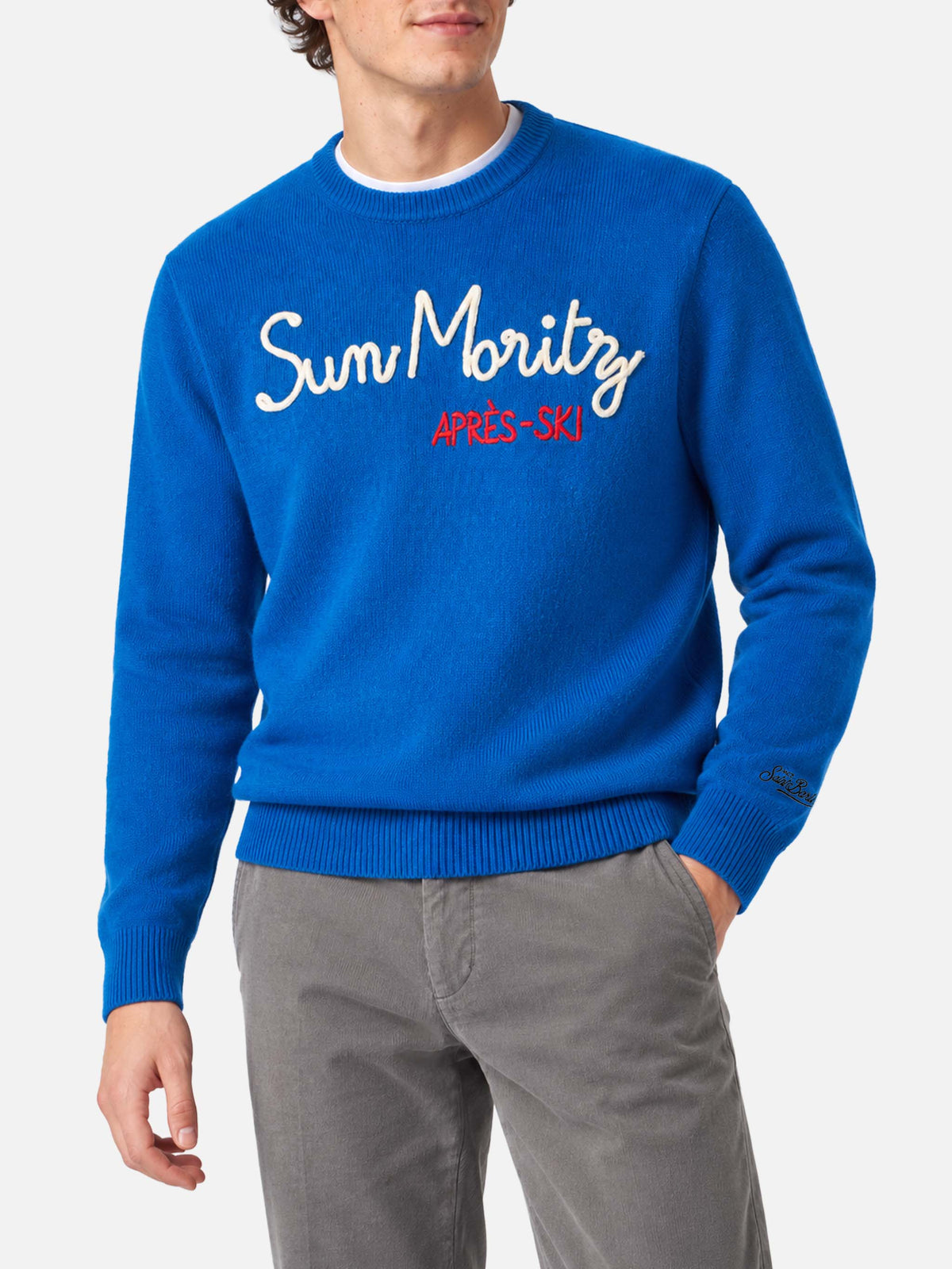Pull Heron bluette St. Moritz Après Ski 