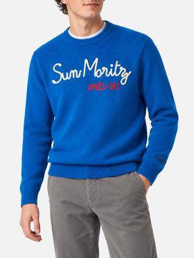 Pull Heron bluette St. Moritz Après Ski 