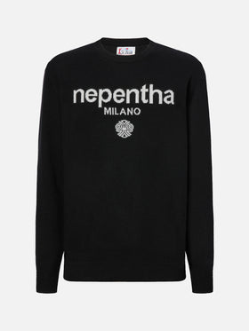 Maglione Heron light con jacquard Nephenta | NEPHENTA SPECIAL EDITION