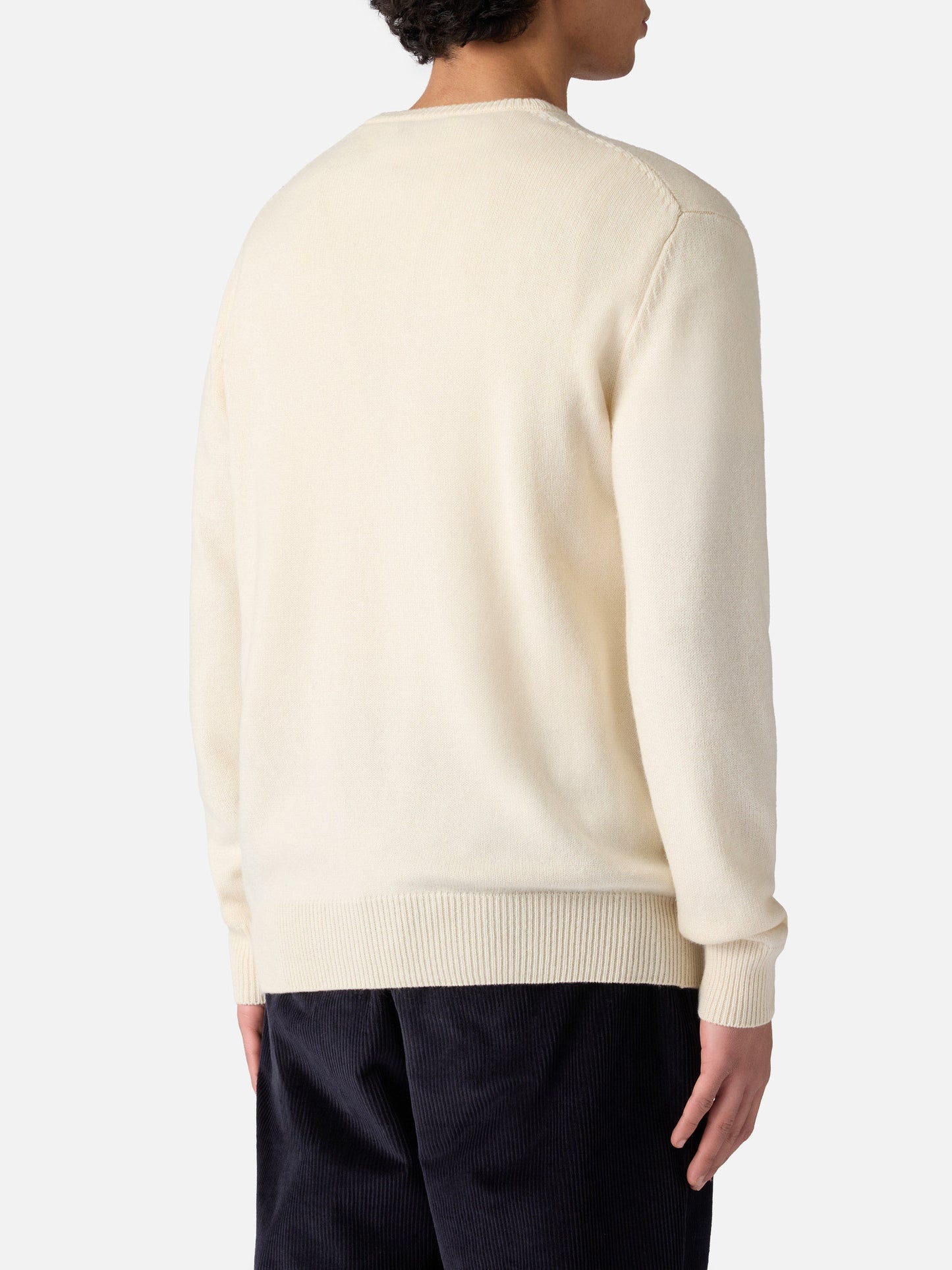Jersey de cuello redondo Heron con jacquard The Simpson family | THE SIMPSONS SPECIAL EDITION 
