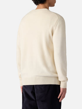 Jersey de cuello redondo Heron con jacquard The Simpson family | THE SIMPSONS SPECIAL EDITION 