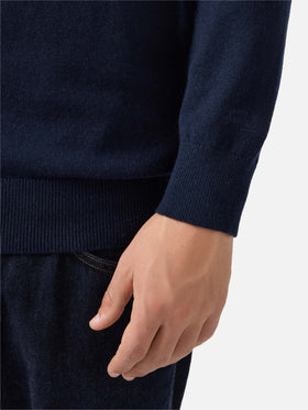 Crewneck sweater Heron Light with Grand Slam embroidery