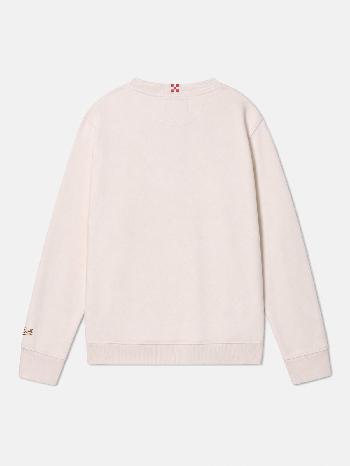 Sweatshirt ras-du-cou Hutton avec patch en éponge ours Trudi | TRUDI SPECIAL EDITION 