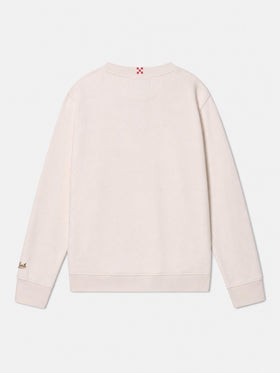 Sweatshirt ras-du-cou Hutton avec patch en éponge ours Trudi | TRUDI SPECIAL EDITION 