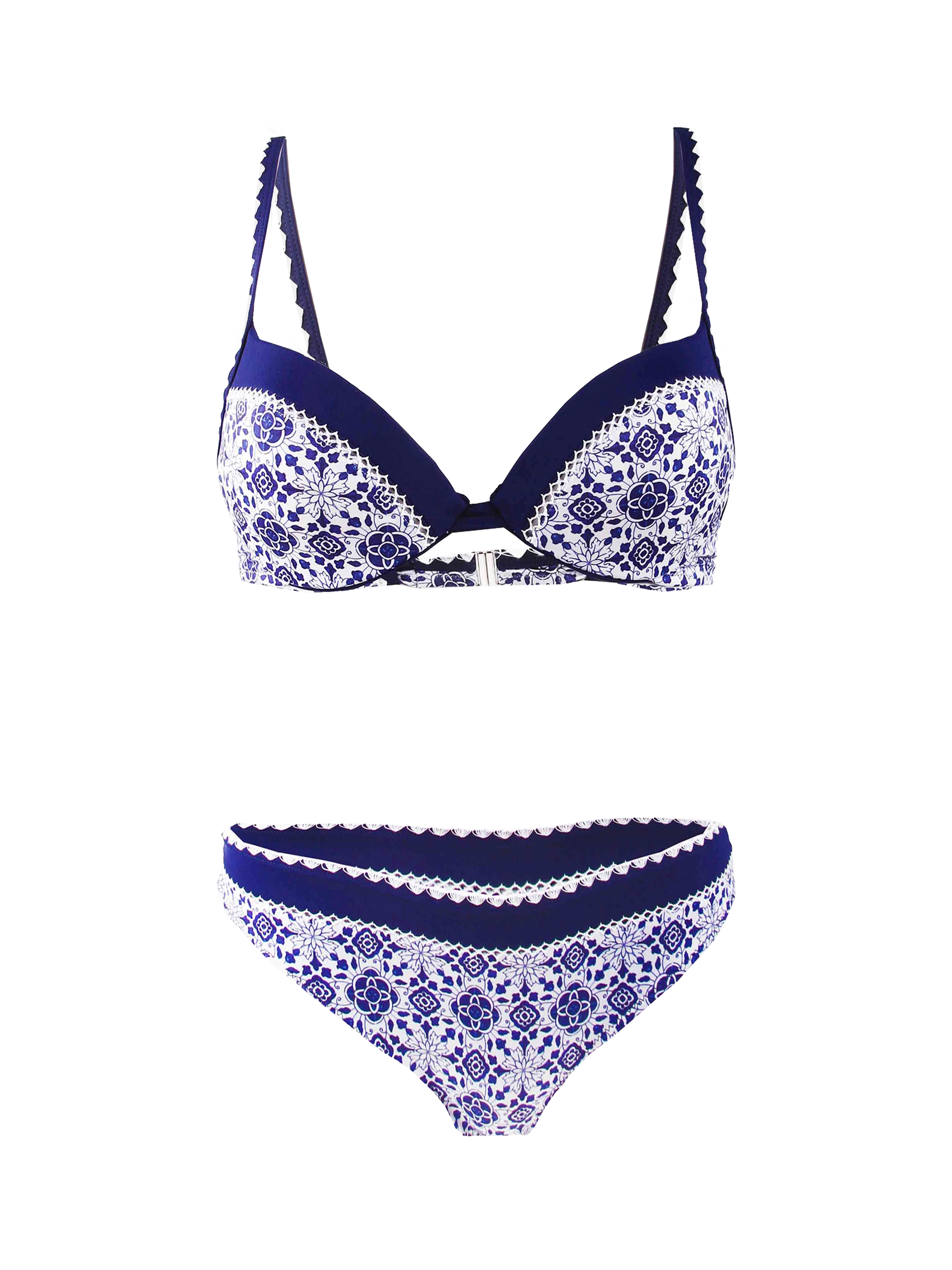 Balconette embroidered bikini - MC2 Saint Barth