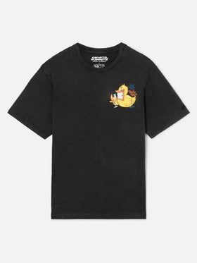 Herren Vintage-Baumwoll-T-Shirt Jack mit Ducky Cryptopuppets-Aufdruck | CRYPTOPUPPET-SONDERAUSGABE