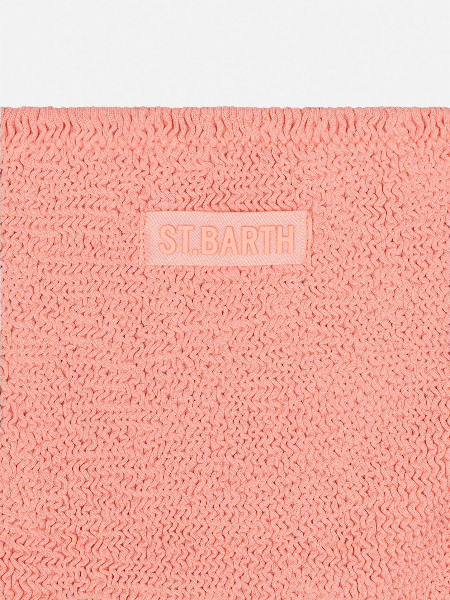 Bikini bralette Jaiden in crinkle rosa
