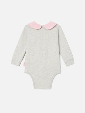 Body Jacques color crema de algodón orgánico con estampado de Snoopy | Special edition 