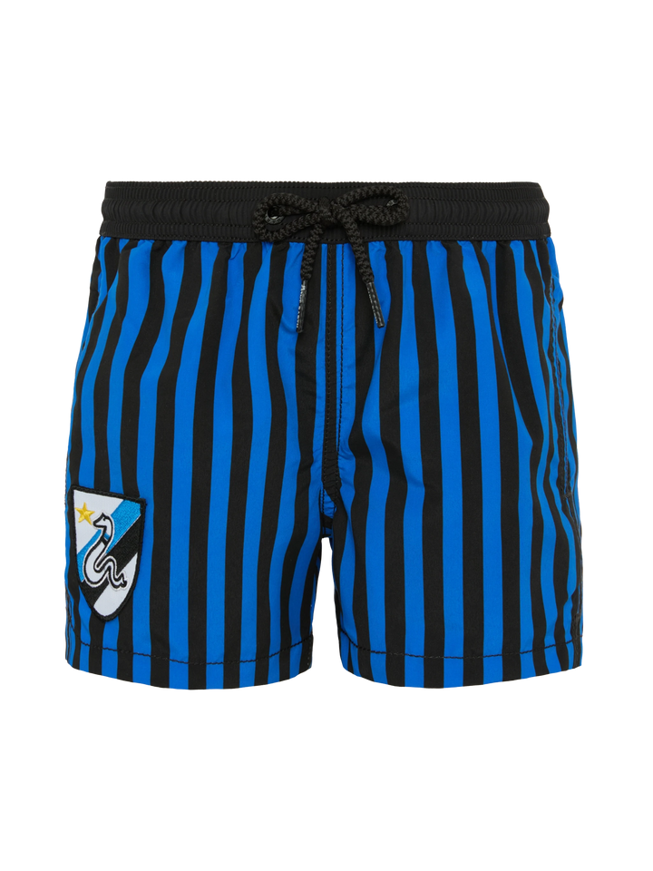 Jean mid-length swim shorts with Inter print | INTER FC SPECIAL EDITION