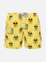 Badeshorts für Jungen mit Avocado-Print