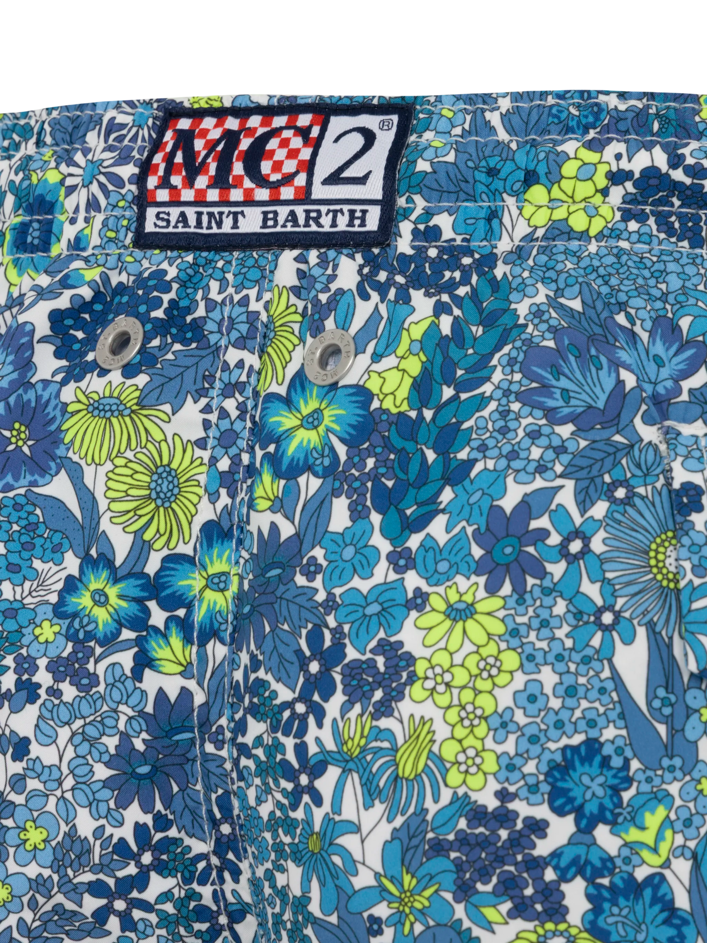 Badeshorts aus leichtem Stoff von Jean Lighting mit Margaret Annie-Print | HERGESTELLT AUS LIBERY-STOFF