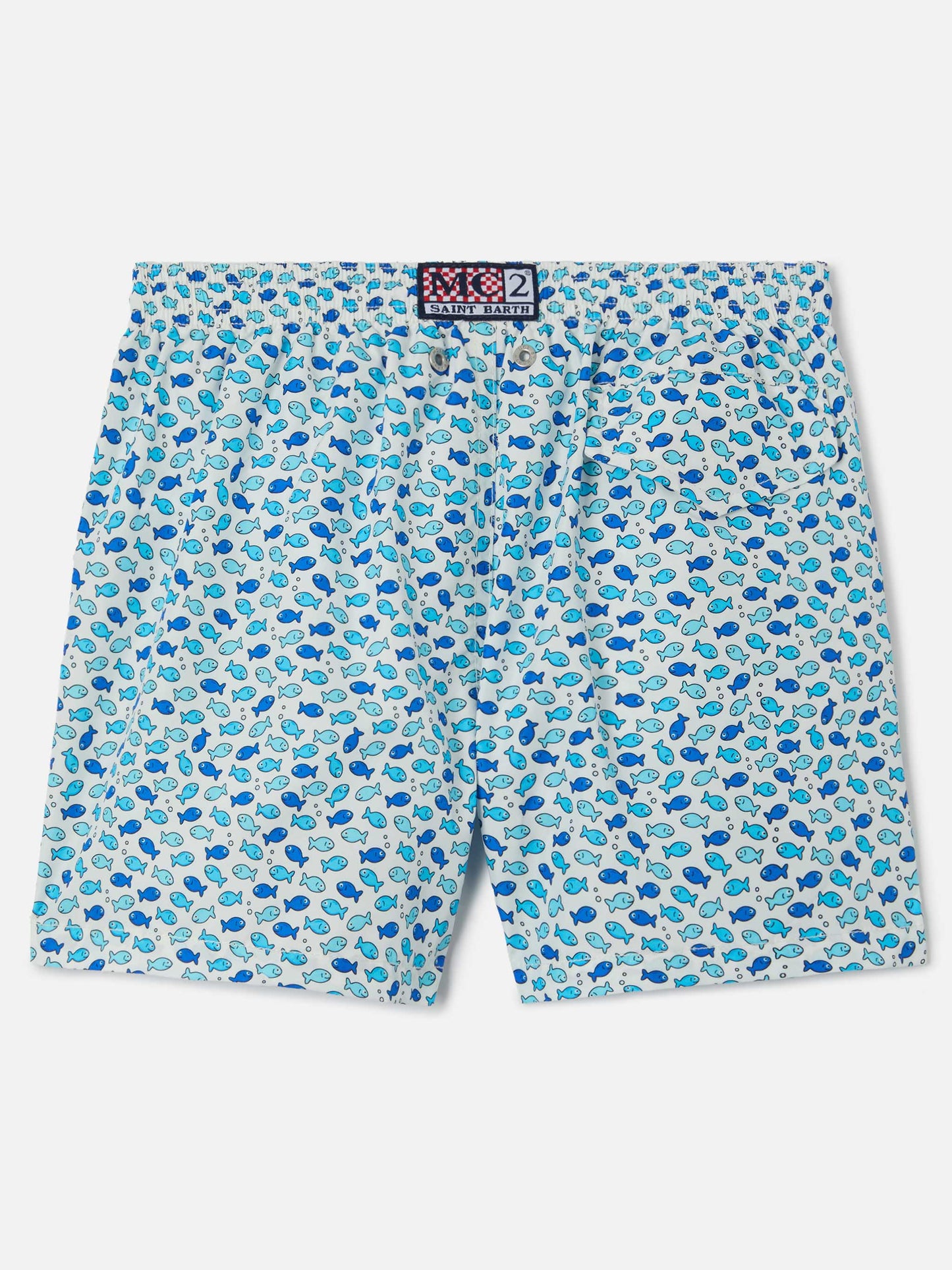 Jean Lighting swim shorts with Little Fish all-over print