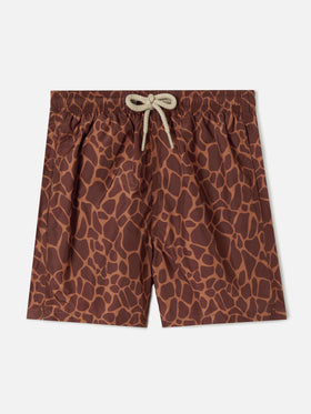 Costume Jean Lighting con stampa Giraffa animal print