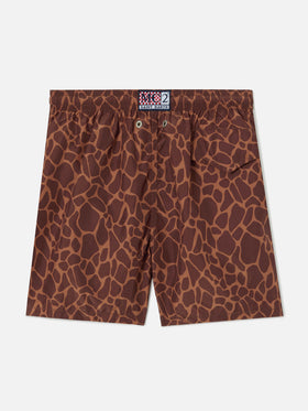 Costume Jean Lighting con stampa Giraffa animal print
