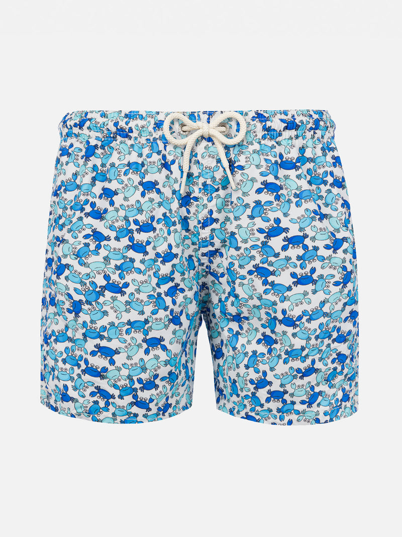 Badeshorts für Jungen mit Krabbenprint