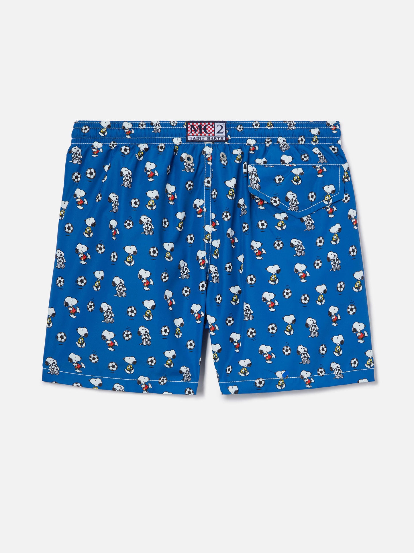 Jean Lighting swim shorts with Snoopy Soccer print | Special Edition